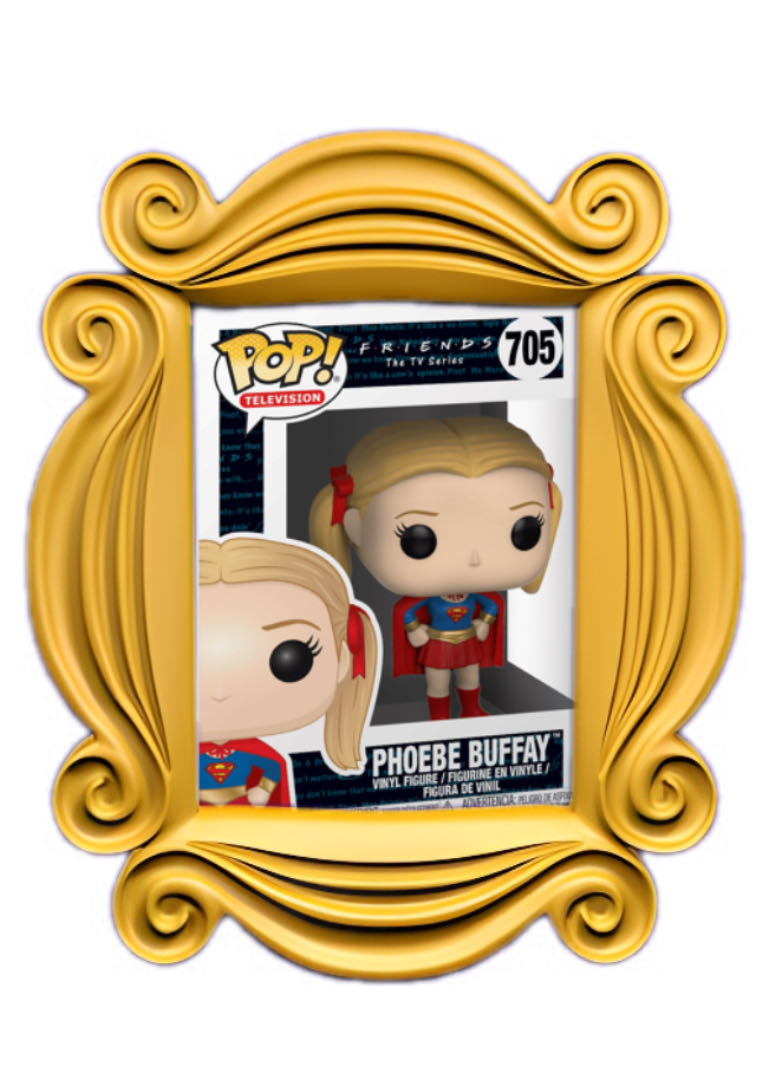 Phoebe Buffay (Supergirl) - Friends vinyl figure collectible - Main Image 2