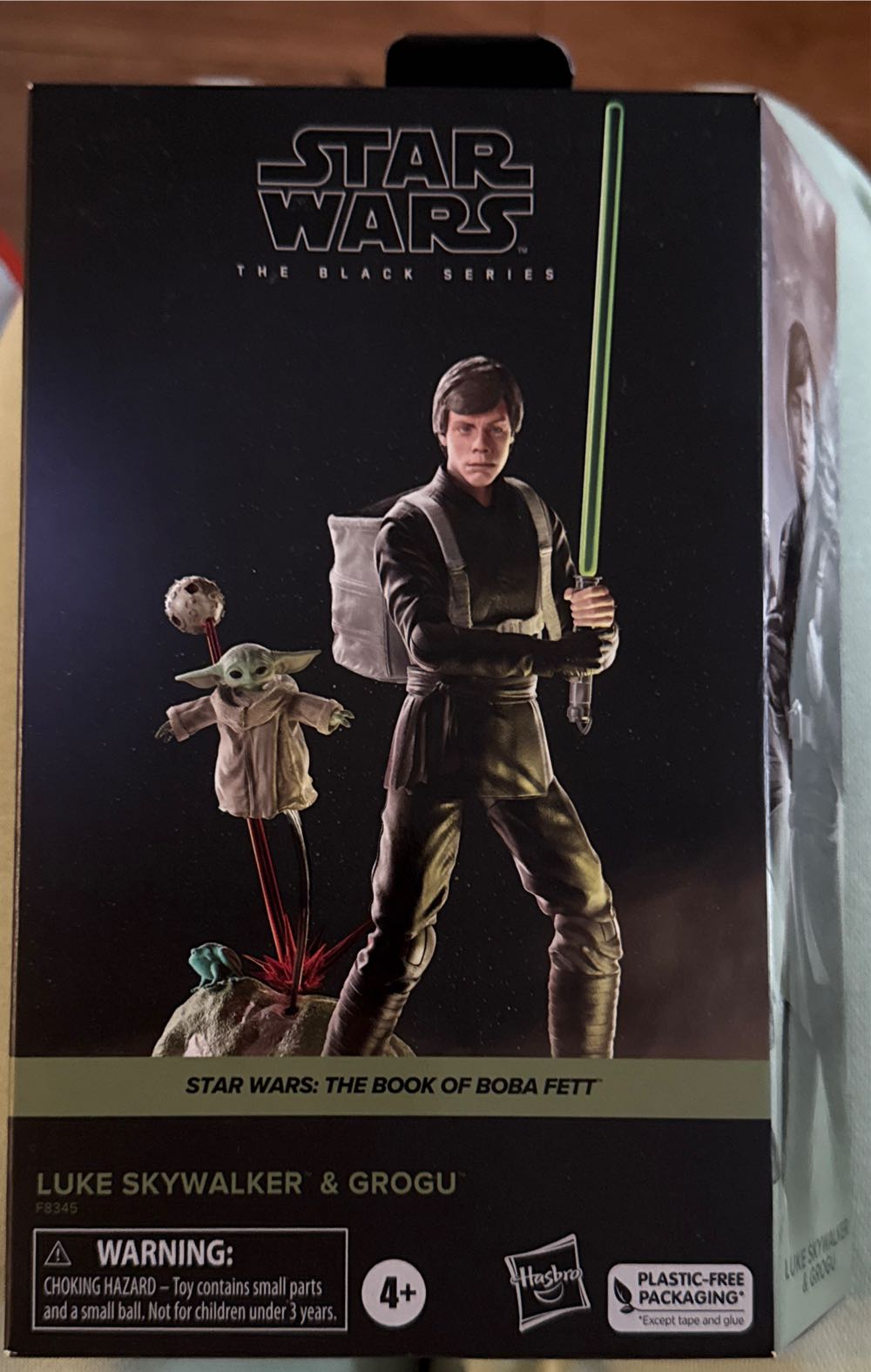 Star Wars The Black Series Luke Skywalker & Grogu The Book Of Boba Fett 6-inch Action Figures 2-pack With 9 Accessories Ages 4 And Up  vinyl figure collectible [Barcode 5010996154996] - Main Image 2