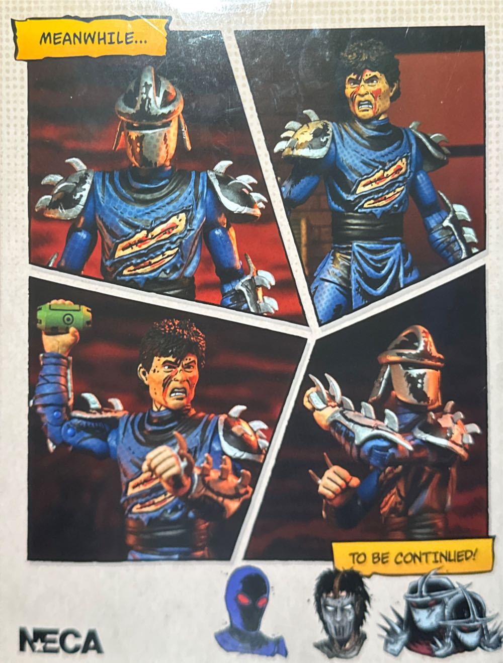 Mirage Battle Damaged Shredder - Teenage Mutant Ninja Turtles vinyl figure collectible [Barcode 634482542897] - Main Image 2