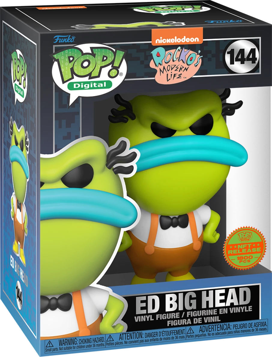 Ed Big Head  vinyl figure collectible [Barcode 889698685900] - Main Image 2