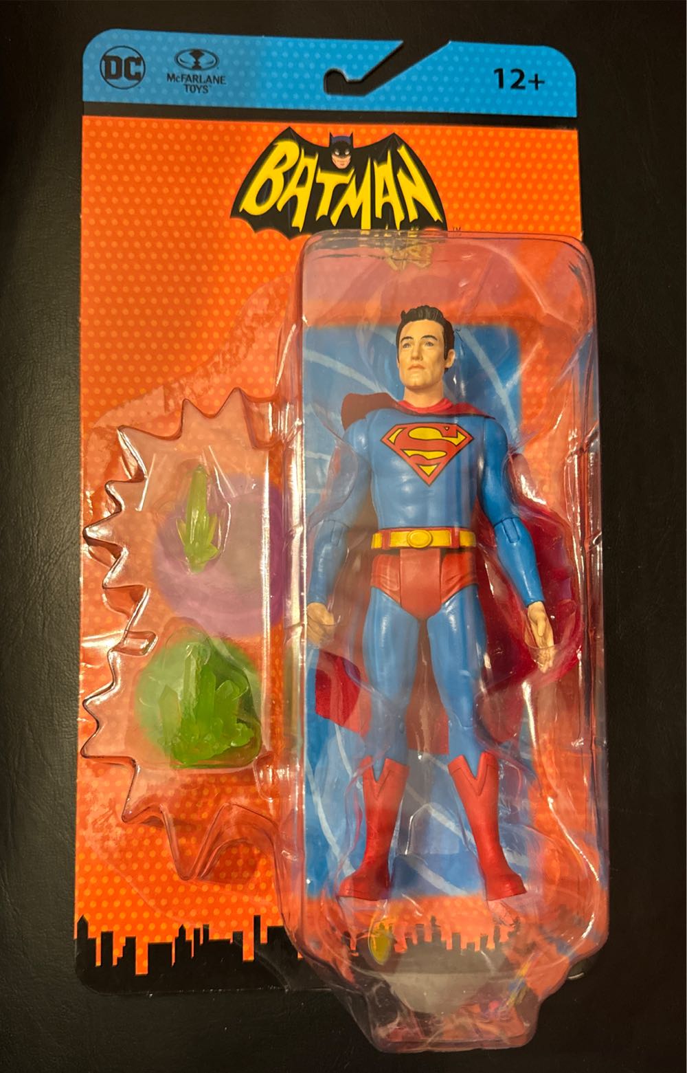 Mcfarlane Toys Dc Retro Superman Batman 66’ Comic 6in Action Figure  vinyl figure collectible [Barcode 787926150285] - Main Image 2