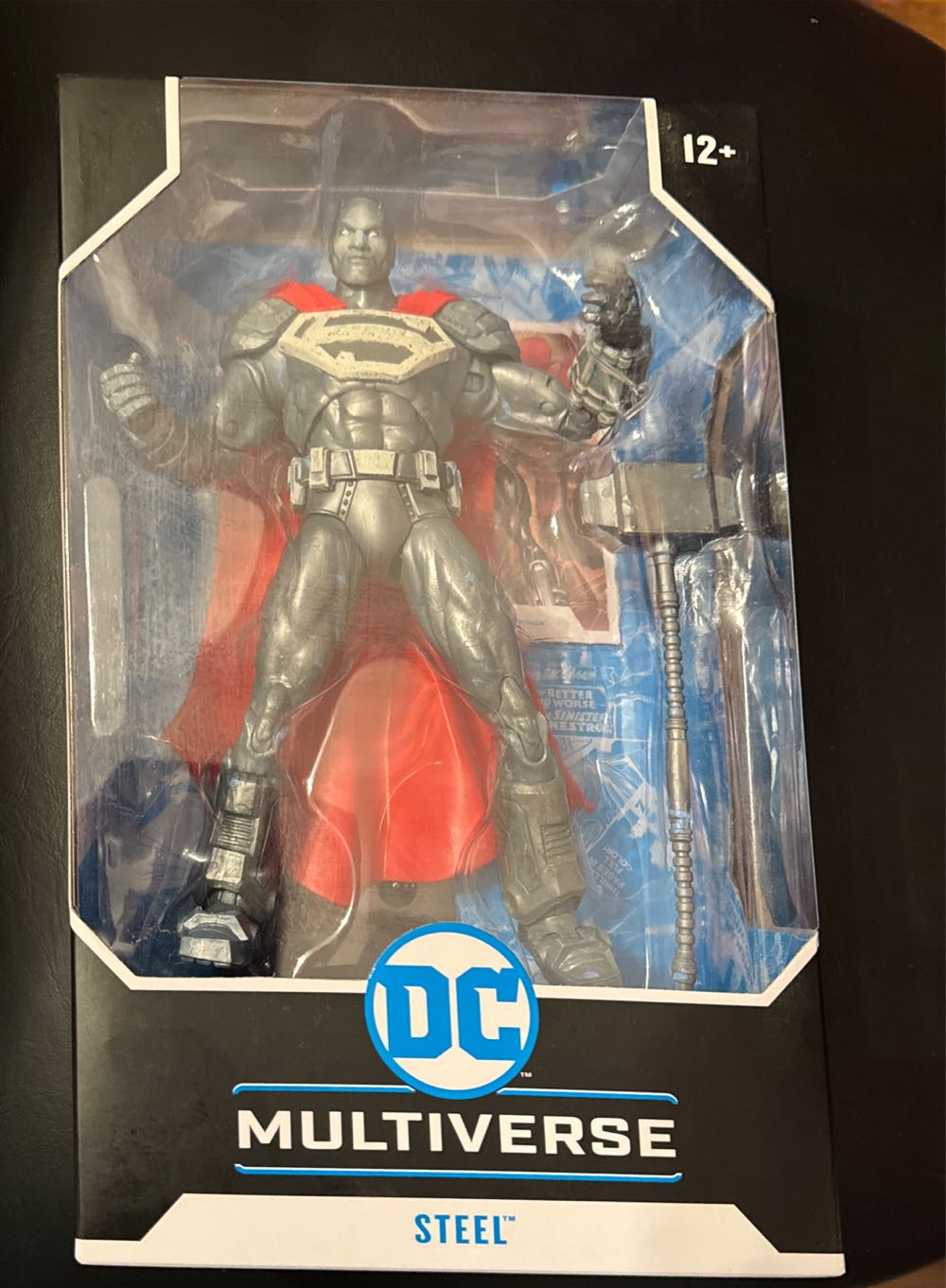 Mcfarlane Toys Dc Multiverse Steel Reign Of The Supermen 7in Action Figure  vinyl figure collectible [Barcode 787926152869] - Main Image 2