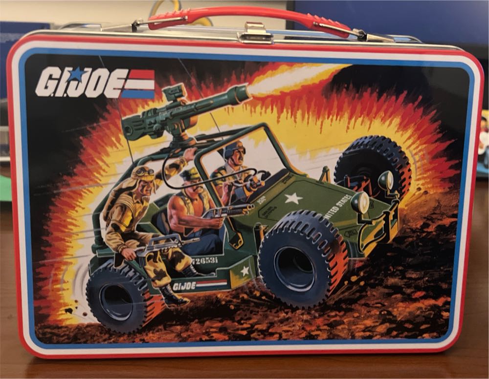Gamestop Lunchbox GI Joe/Transformers  vinyl figure collectible - Main Image 2