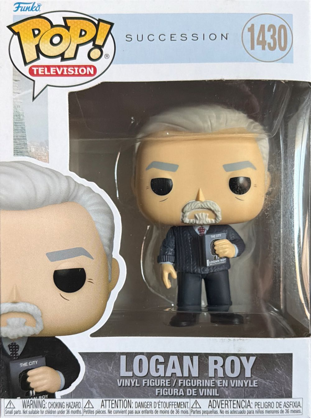 Succession 1430 - Logan Roy  vinyl figure collectible [Barcode 889698756563] - Main Image 4