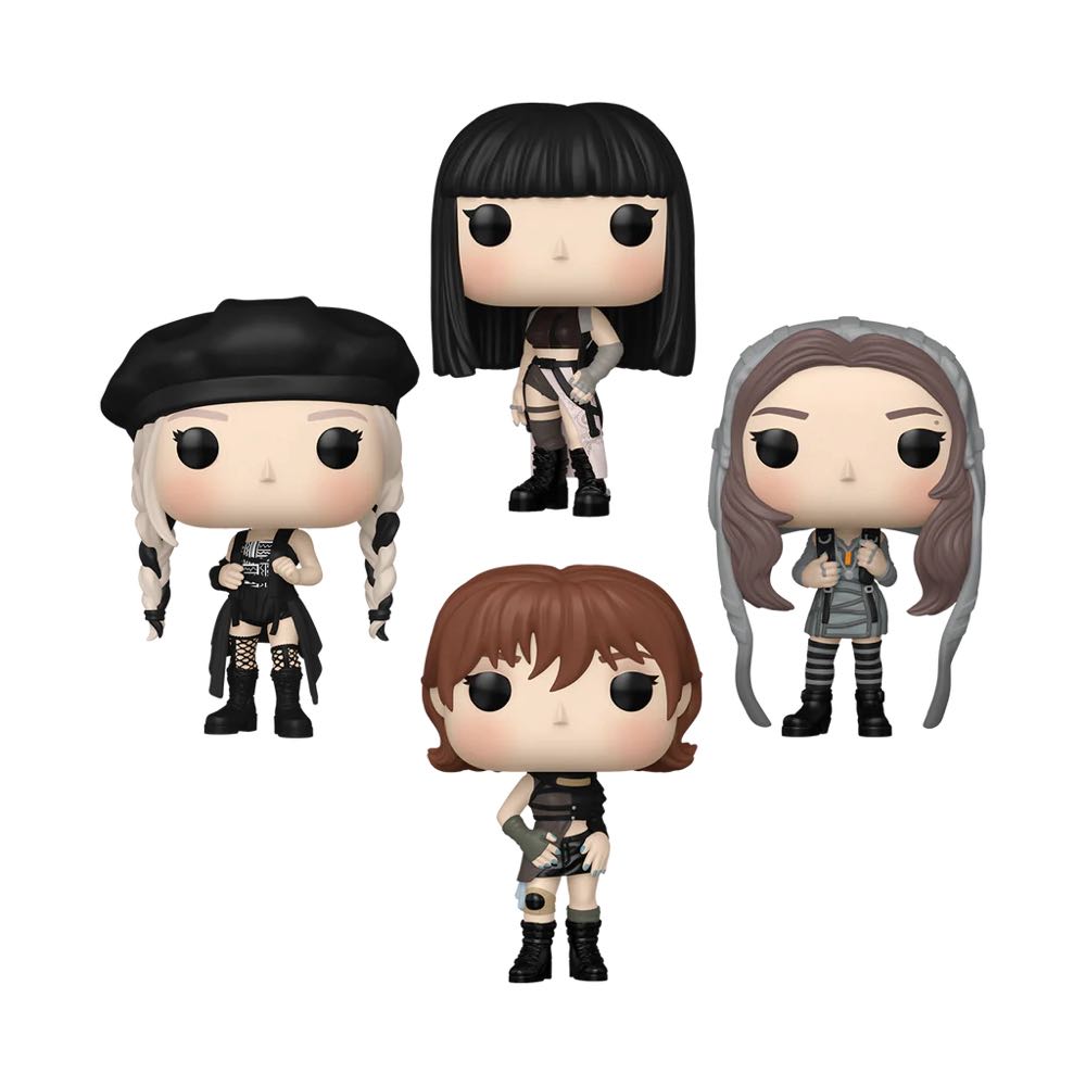 Jisoo / Jennie / Rosé / Lisa 4-Pack (BLACKPINK)  vinyl figure collectible [Barcode 889698769433] - Main Image 3