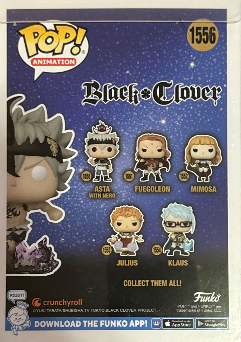 Black Asta  vinyl figure collectible [Barcode 889698745222] - Main Image 3