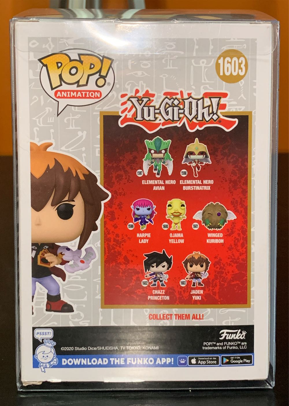 #1603: Jaden Yuki  vinyl figure collectible [Barcode 889698765282] - Main Image 3