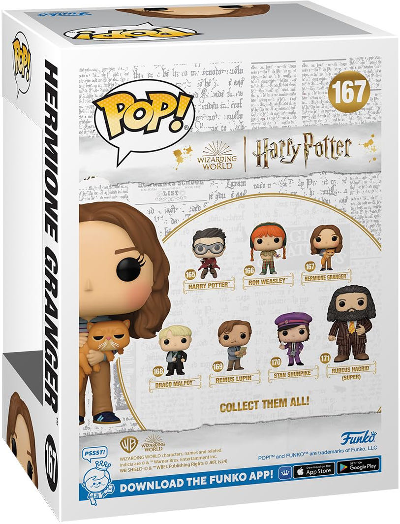 Hermione Granger w/Crookshanks - Harry Potter vinyl figure collectible [Barcode 889698760102] - Main Image 2