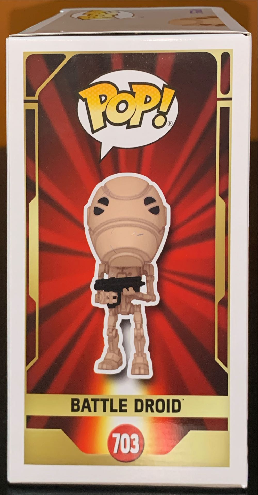 703. BATTLE DROID - Star Wars vinyl figure collectible [Barcode 889698760164] - Main Image 4