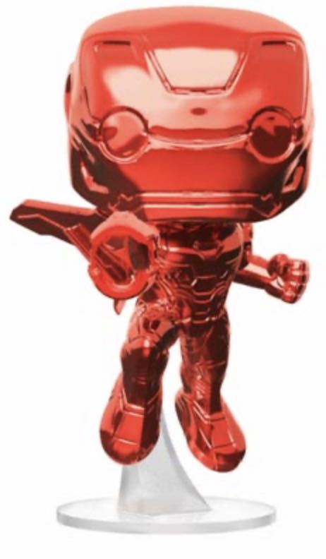 Iron Man (Red Chrome) $8-$15  vinyl figure collectible - Main Image 2