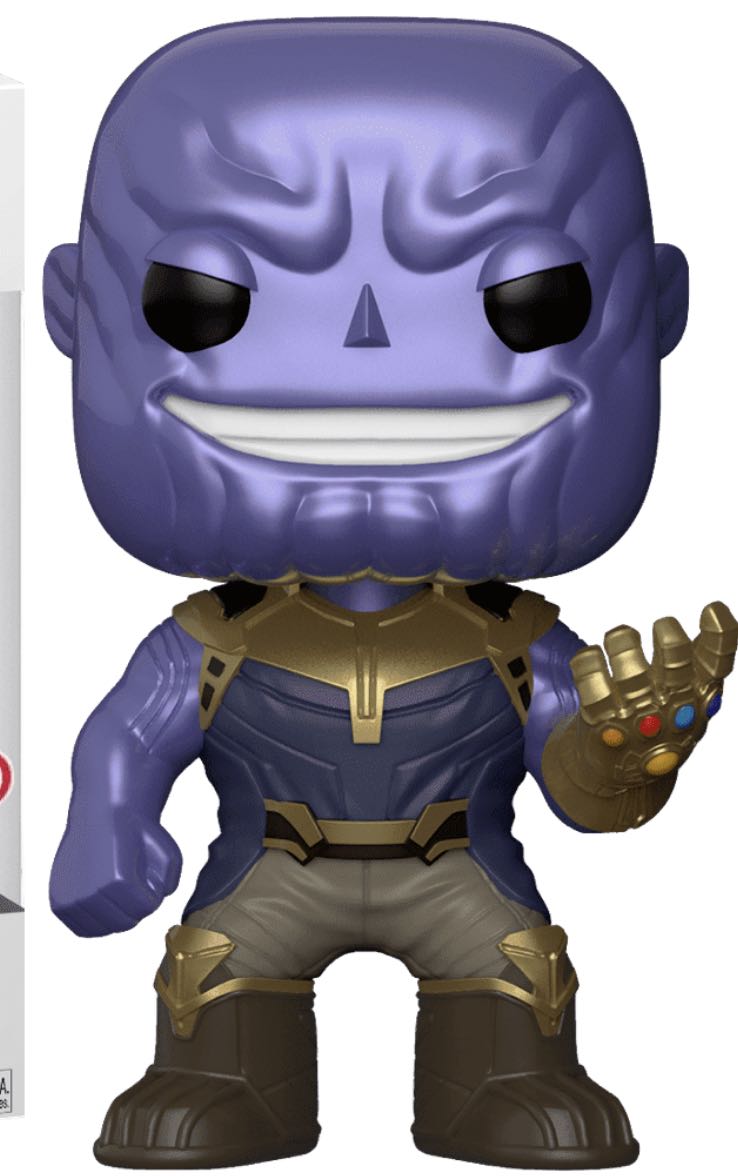 Thanos (Metallic) $23  vinyl figure collectible - Main Image 2