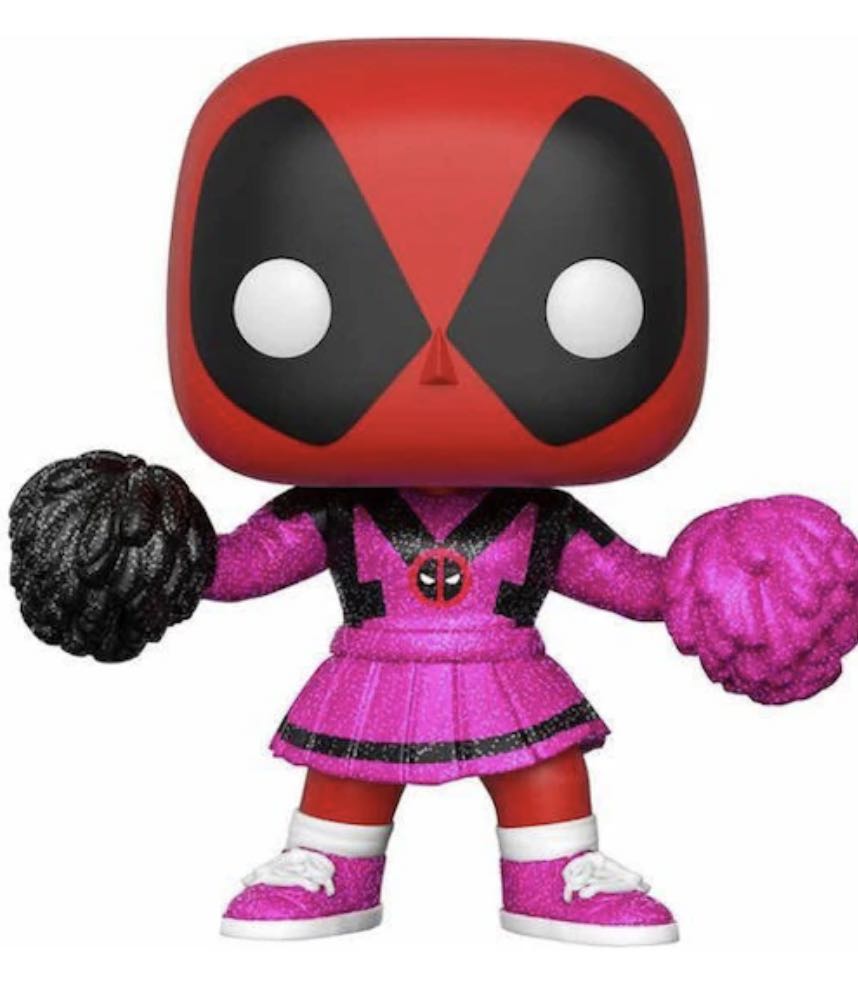 Deadpool (Cheerleader, Pink) $300  vinyl figure collectible - Main Image 2