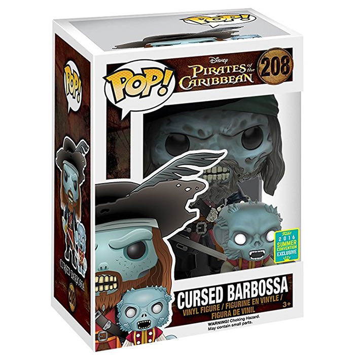 Cursed Barbosa $85 - Pirates of the Caribbean vinyl figure collectible - Main Image 2