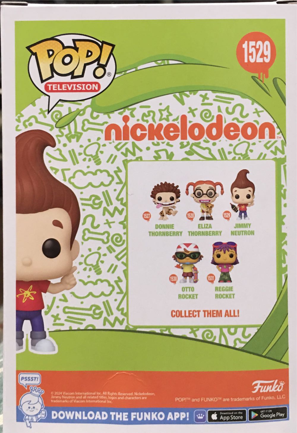 The Adventures Of Jimmy Neutron Boy Genius: Jimmy Neutron  vinyl figure collectible [Barcode 889698757416] - Main Image 3