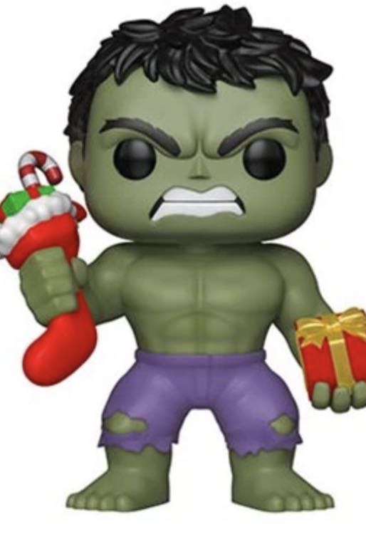 Hulk (Christmas) $7  vinyl figure collectible - Main Image 2