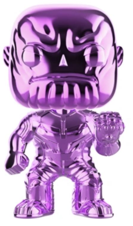 Thanos (Purple Chrome) $10  vinyl figure collectible - Main Image 2