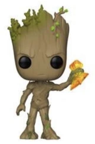 Groot (With Stormbreaker) $8  vinyl figure collectible - Main Image 2