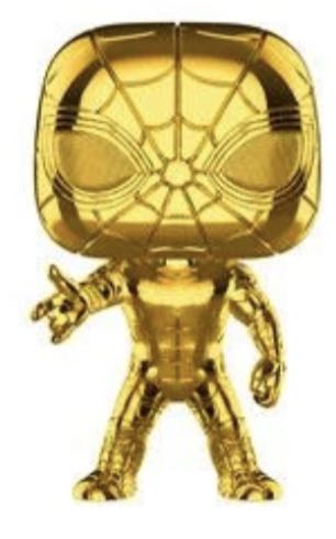 Iron Spider (Gold Chrome) $16  vinyl figure collectible - Main Image 2