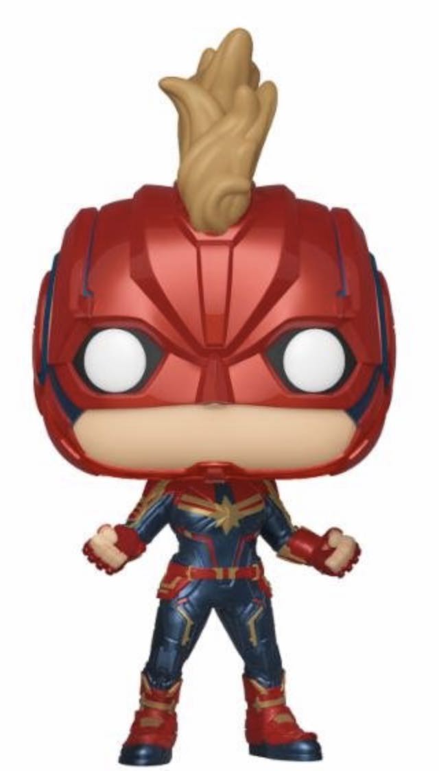 Captain Marvel (Masked) $9  vinyl figure collectible - Main Image 2
