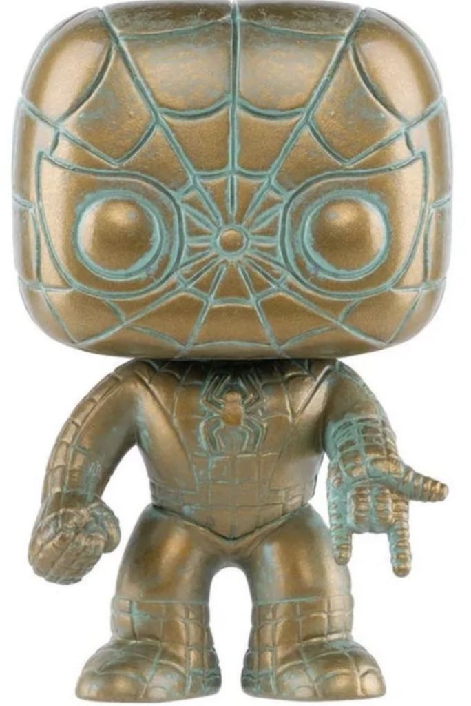 Spider-Man (Patina) $18  vinyl figure collectible - Main Image 2