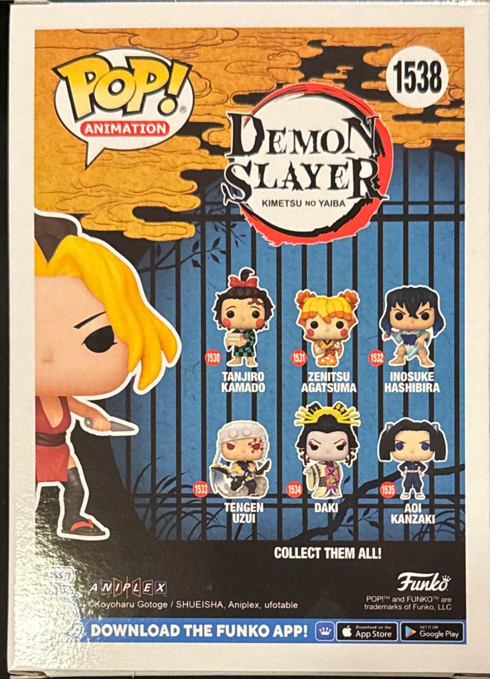 Makio - Demon Slayer vinyl figure collectible [Barcode 889698784993] - Main Image 4