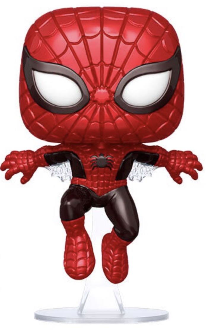 Spider-Man (Metallic) $19  vinyl figure collectible - Main Image 2