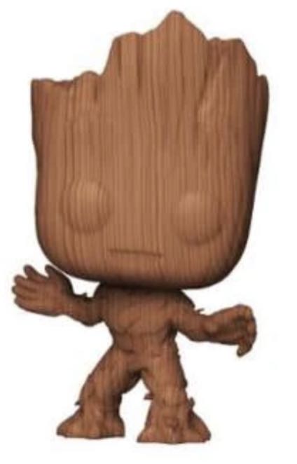 Groot (Wood) $10-$15  vinyl figure collectible - Main Image 2