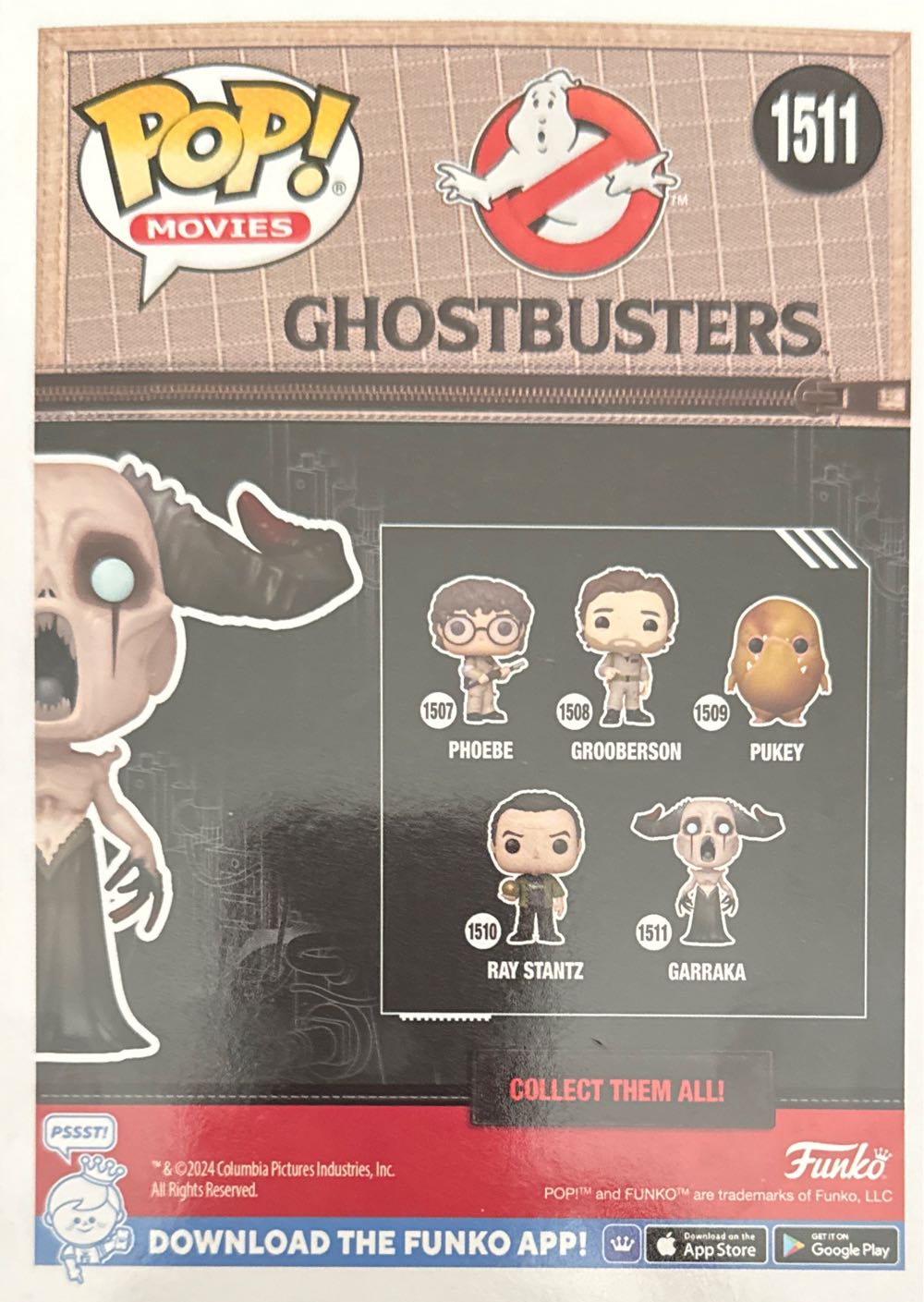 Funko Pop! Movies: Ghostbusters: Frozen Empire Garraka - Ghostbusters vinyl figure collectible - Main Image 2