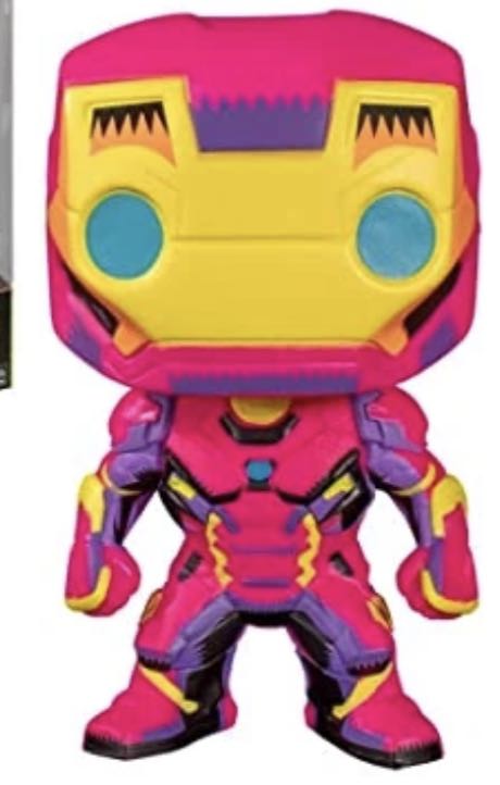 Iron Man (Blacklight) $15-$27  vinyl figure collectible - Main Image 2