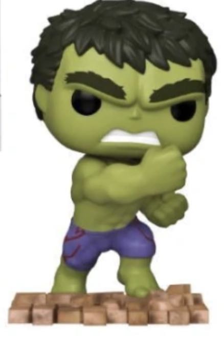 Hulk (Punching) $38  vinyl figure collectible - Main Image 2