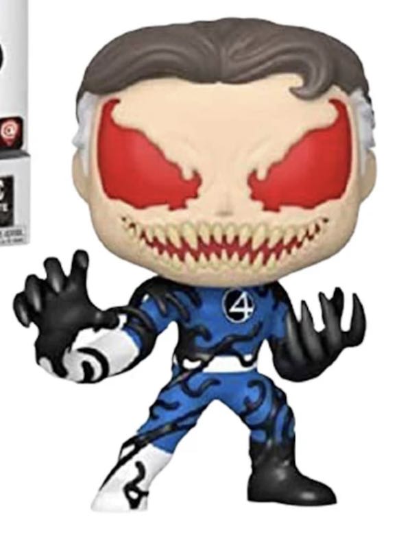 Venomized Mr. Fantastic (Metallic) $40  vinyl figure collectible - Main Image 2