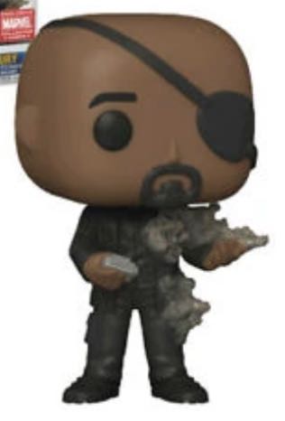 Nick Fury (Snapped) $21  vinyl figure collectible - Main Image 2