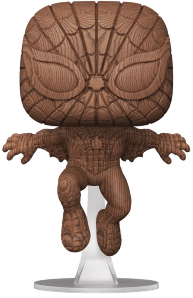 Spider-Man (Wood) $17  vinyl figure collectible - Main Image 2