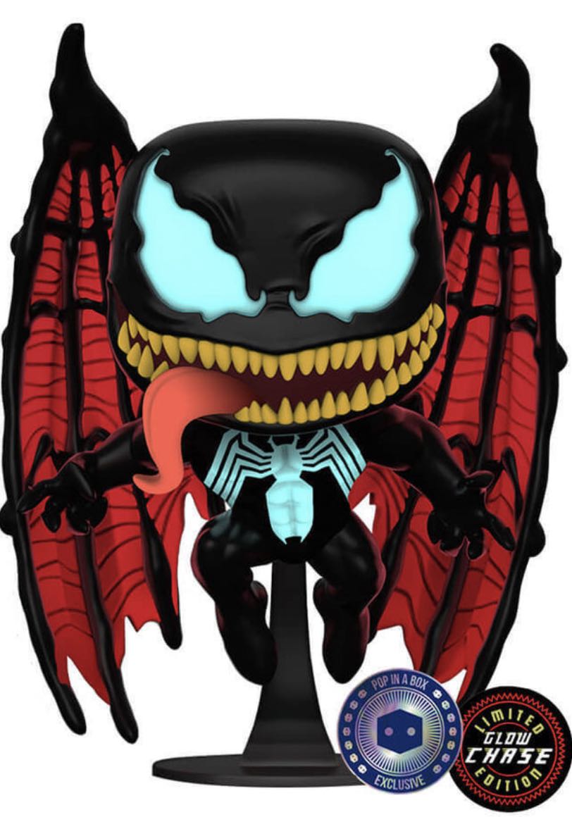 Winged Venom (Glow in the Dark) $46  vinyl figure collectible - Main Image 2