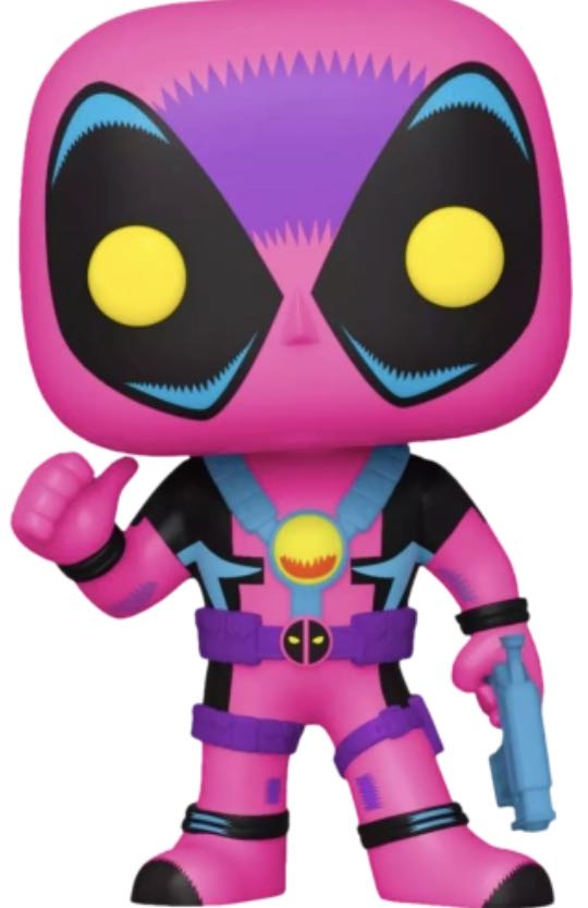 Deadpool (Blacklight) - Deadpool vinyl figure collectible - Main Image 2