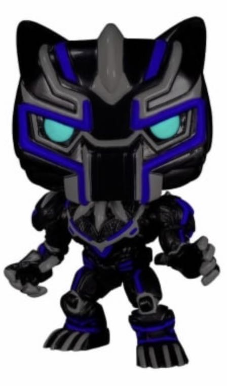 Black Panther (Mech, Glow in the Dark) $9  vinyl figure collectible - Main Image 2
