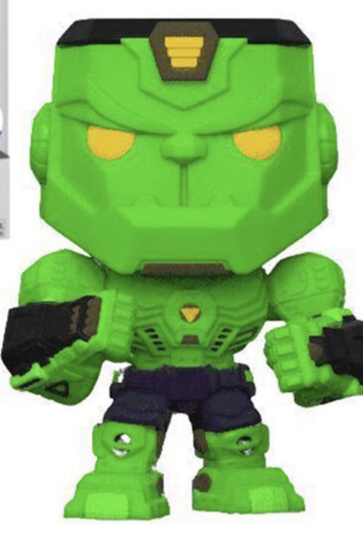 Hulk (Mech, Glow in the Dark) $23  vinyl figure collectible - Main Image 2
