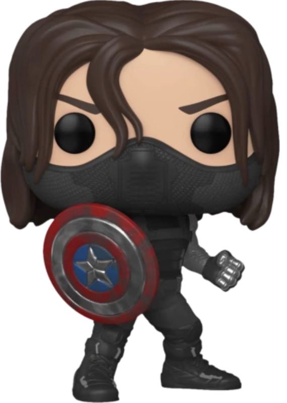 Winter Soldier (With Shield) $25  vinyl figure collectible - Main Image 2