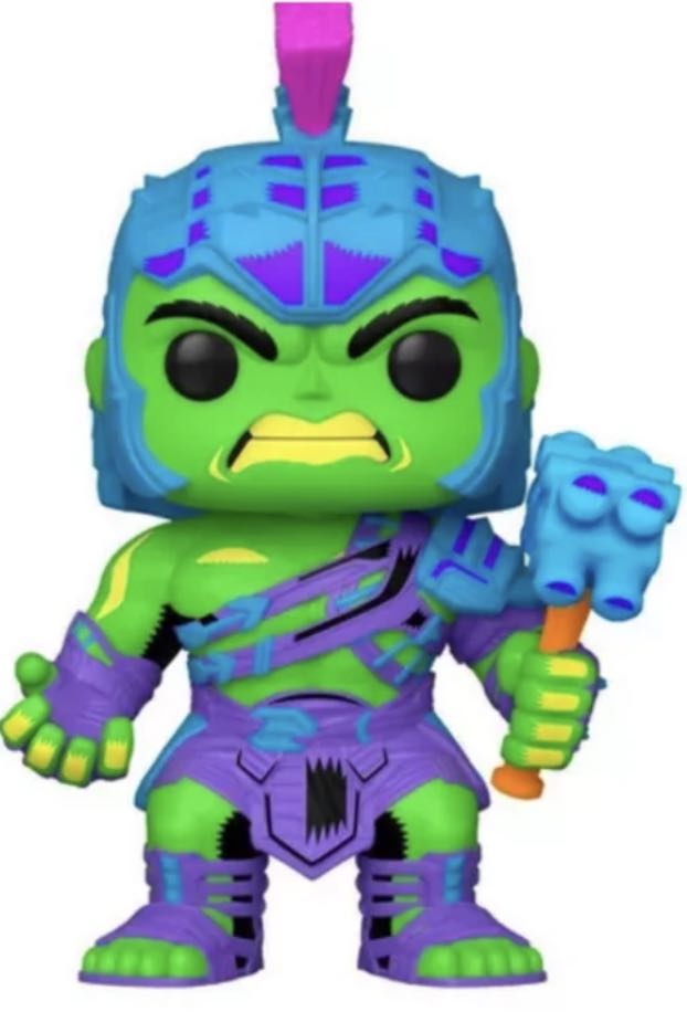 Hulk (Blacklight) $42-$46  vinyl figure collectible - Main Image 2