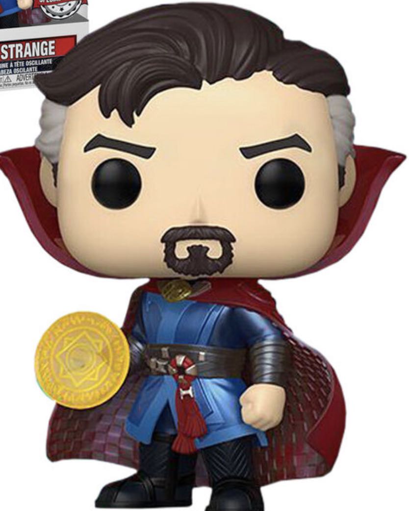Doctor Strange (Metallic) $19  vinyl figure collectible - Main Image 2