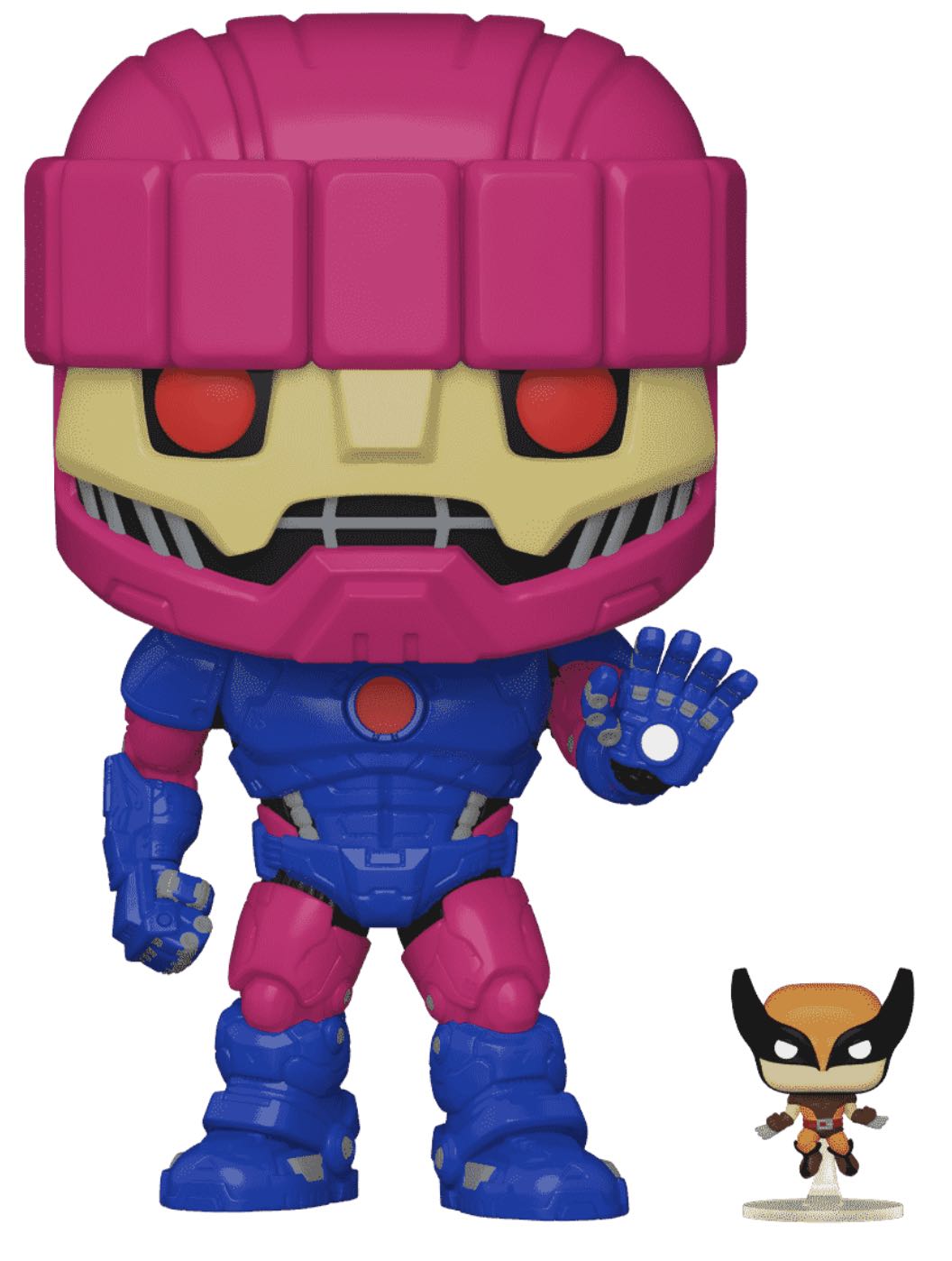 Sentinel w/ Wolverine - X-Men vinyl figure collectible - Main Image 2