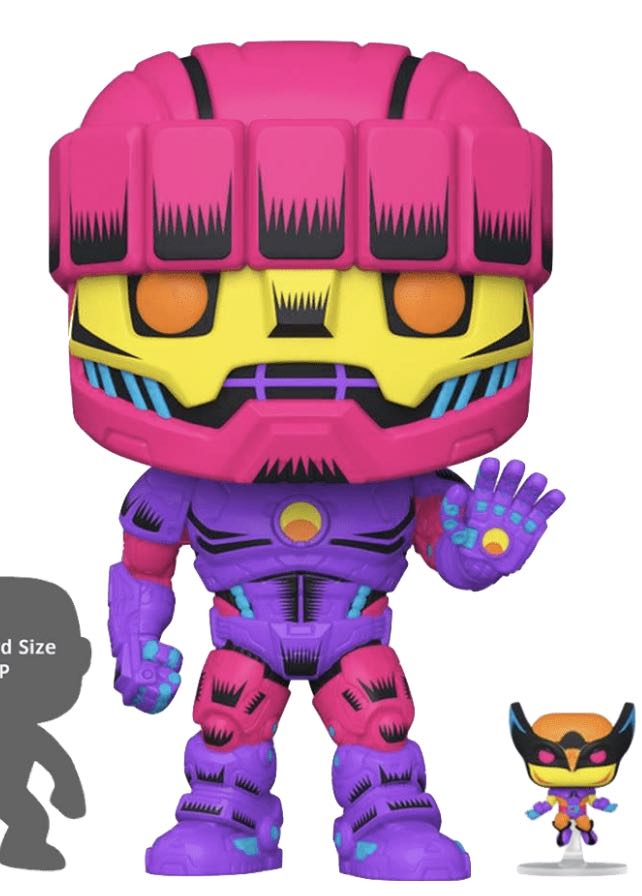 Sentinel (With Wolverine, Blacklight) $75  vinyl figure collectible - Main Image 2