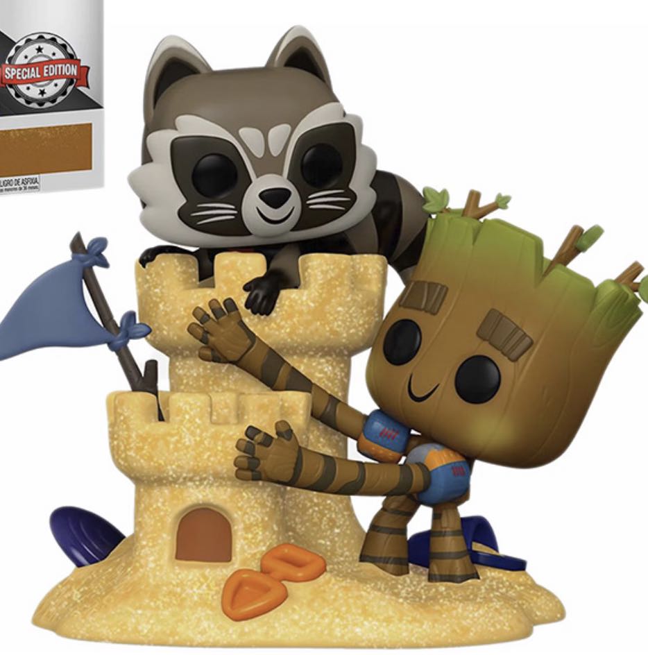 Rocket & Groot $21  vinyl figure collectible - Main Image 2