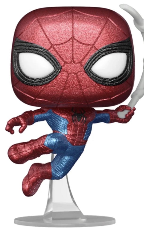 Spider-Man (Metallic) $6  vinyl figure collectible - Main Image 2