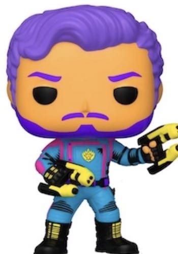 Star-Lord (Blacklight) $9  vinyl figure collectible - Main Image 2