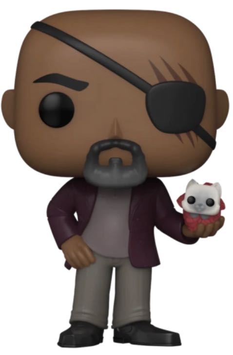 Nick Fury $12  vinyl figure collectible - Main Image 2