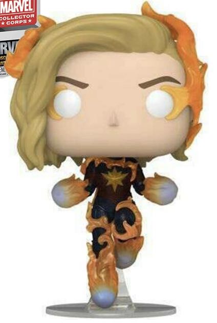 Captain Marvel $17  vinyl figure collectible - Main Image 2