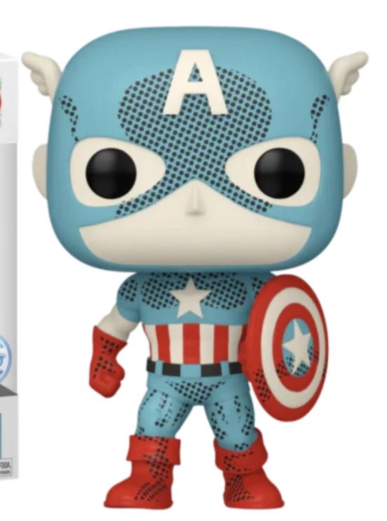 Captain America (Classic) $15  vinyl figure collectible - Main Image 2