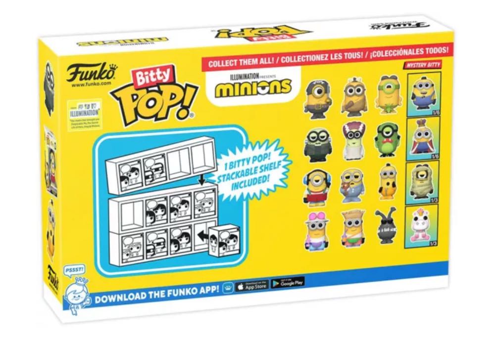 Minions Bitty Pop (Serie 4) - Despicable Me vinyl figure collectible [Barcode 889698730389] - Main Image 2