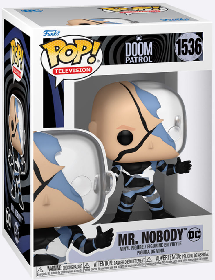 DC: Doom Patrol: Mr. Nobody  vinyl figure collectible [Barcode 889698758918] - Main Image 2